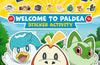 Pokemon: Welcome to Paldea Epic Sticker