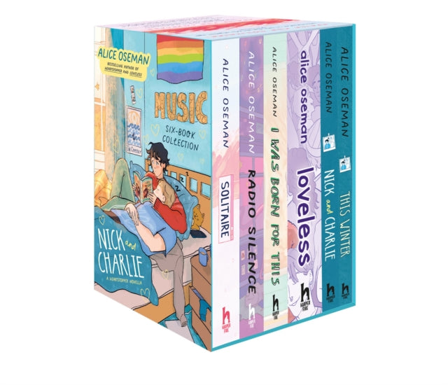 Alice Oseman Six-Book Collection Box Set (Solitaire, Radio Silence, I Was Born For This, Loveless, Nick and Charlie, This Winter) by Alice Oseman