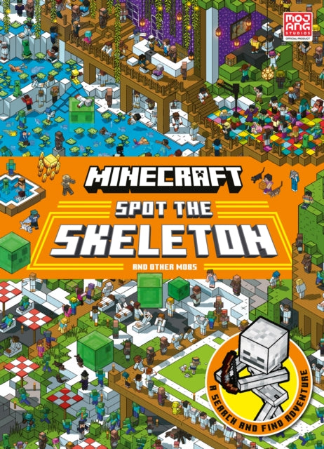 Minecraft Spot the Skeleton Search and Find