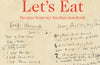 Let's Eat: Recipes from My Kitchen Notebook by Tom Parker Bowles (SIGNED)