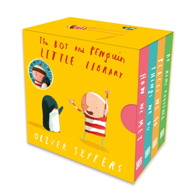 The Boy and Penguin Little Library by Oliver Jeffers