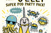 Narwhal and Jelly: Super Pod Party Pack! by Ben Clanton