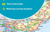 2027 Collins Road Map of Scotland: Folded Road Map