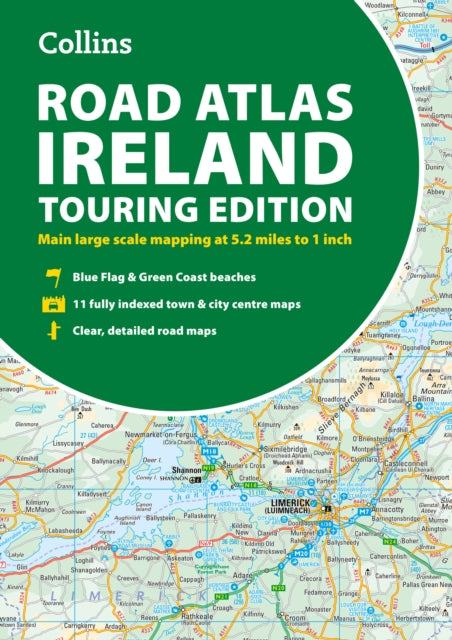 Road Atlas Ireland: Touring Edition A4 Paperback