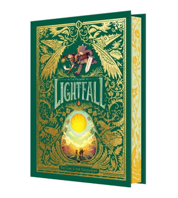 Lightfall: The Girl & the Galdurian Deluxe Edition: A Graphic Novel by Tim Probert (SIGNED PRE-ORDER)