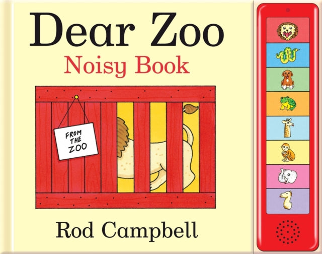 Dear Zoo Noisy Book by Rod Campbell