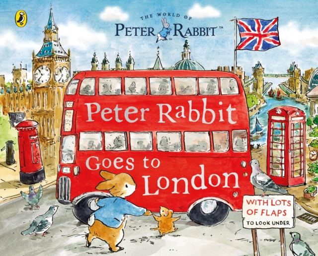 Peter Rabbit: Peter Rabbit Goes to London: A lift-the-flap storybook by Beatrix Potter (PRE-ORDER)