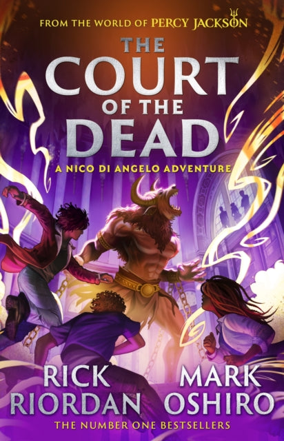 From the World of Percy Jackson: The Court of the Dead (The Nico Di Angelo Adventures) by Rick Riordan & Mark Oshiro (PRE-ORDER)