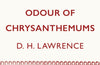 Odour of Chrysanthemums by D.H. Lawrence