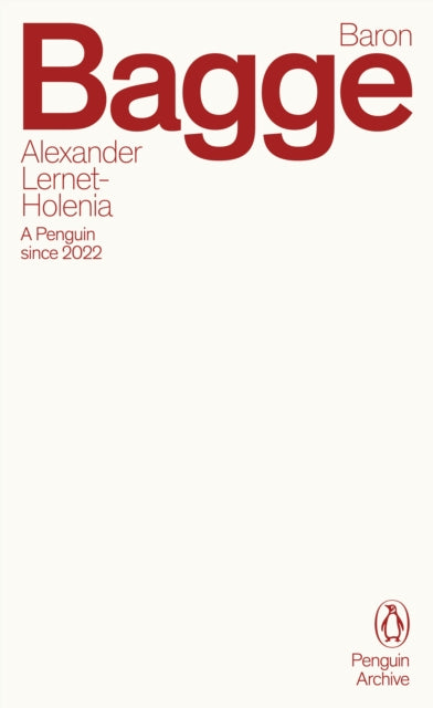 Baron Bagge by Alexander Lernet-Holenia