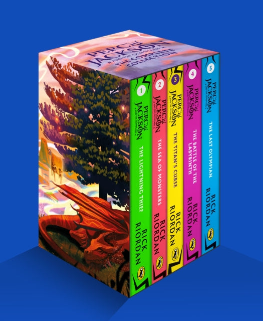 Percy Jackson and the Olympians Boxset by Rick Riordan