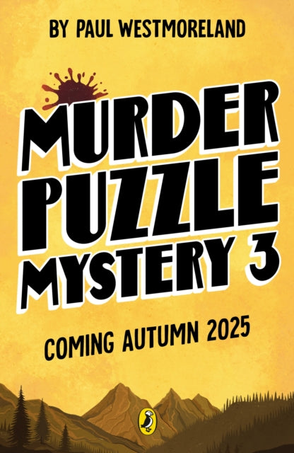 Murder Puzzle Mystery 3 by Paul Westmoreland (PRE-ORDER)