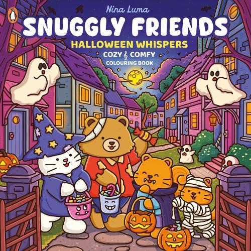 Snuggly Friends – Halloween Whispers: A Cozy & Comfy Colouring book by Nina Luma