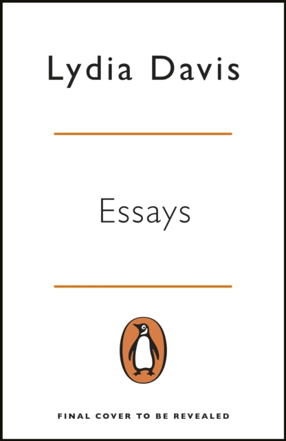 Essays by Lydia Davis