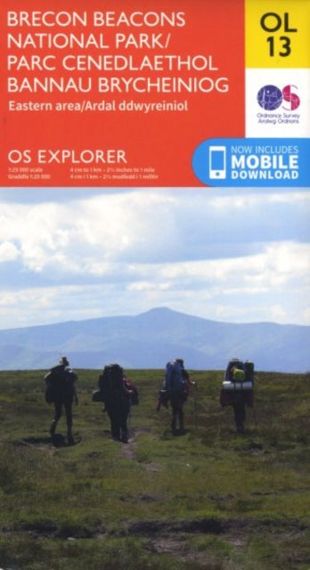 Brecon Beacons National Park / Parc Cenedlaethol Bannau Brycheiniog - Eastern Area / Ardal Ddwyreiniol : OL 13