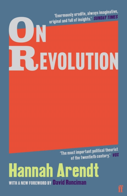 On Revolution by Hannah Arendt