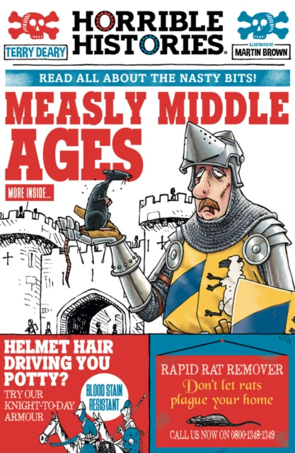 Measly Middle Ages (newspaper edition) by Terry Deary