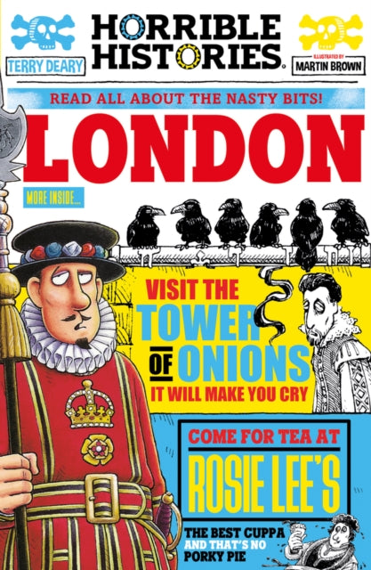 Gruesome Guides: London (newspaper edition) by Terry Deary