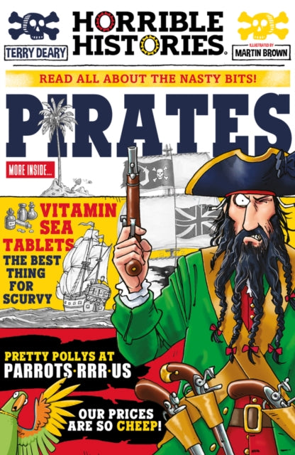 Pirates (newspaper edition) by Terry Deary
