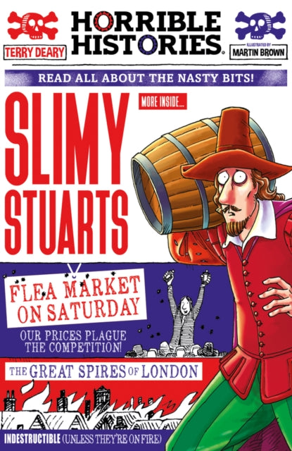 Slimy Stuarts (newspaper edition) by Terry Deary