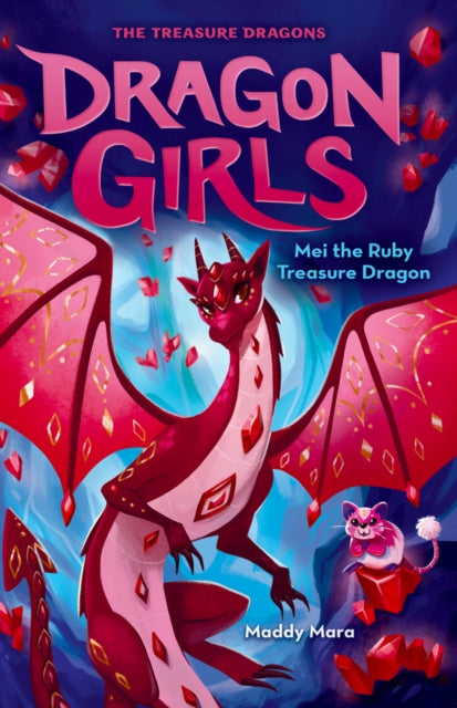 Mei the Ruby Treasure Dragon by Maddy Mara