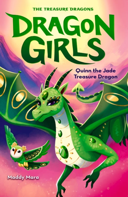 Quinn the Jade Treasure Dragon by Maddy Mara