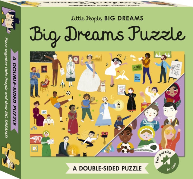Little People, BIG DREAMS Puzzle: 100-Piece Double-Sided Puzzle by Maria Isabel Sanchez Vegara