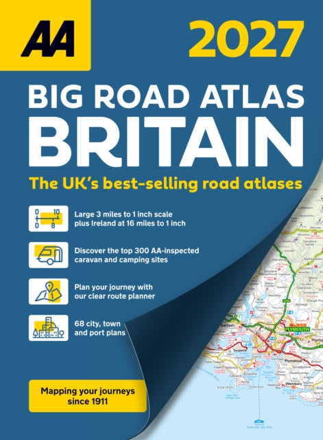 AA Big Road Atlas Britain 2027: Spiral bound