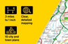 AA Road Map South East England: 3