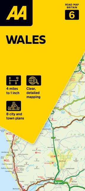 AA Road Map Wales: 6
