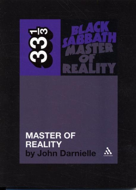 Black Sabbath's Master of Reality by John Darnielle