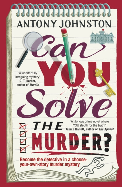 Can You Solve the Murder? by Antony Johnston