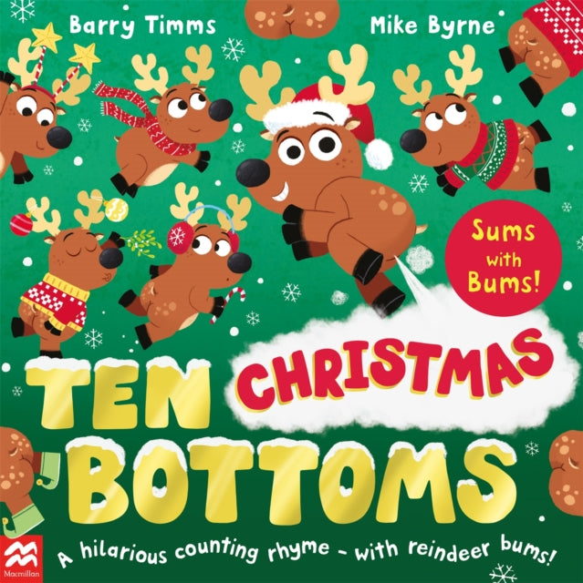 Ten Christmas Bottoms: Sums with Bums! by Barry Timms