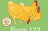 Farm 123: A lift-the-flap book by Rod Campbell