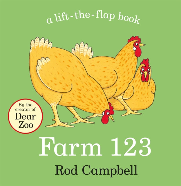 Farm 123: A lift-the-flap book by Rod Campbell