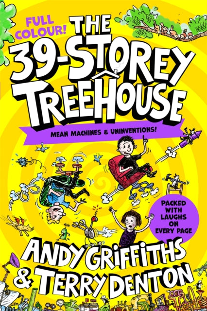 The 39-Storey Treehouse: Colour Edition! by Andy Griffiths