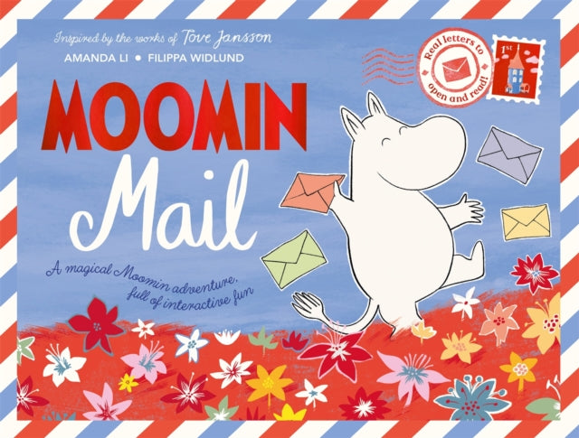 Moomin Mail: A beautiful gift book with real letters to open and read by Amanda Li