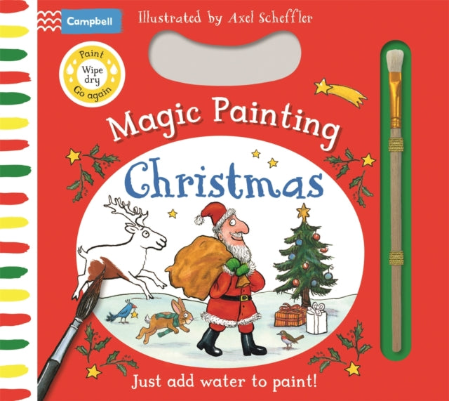 Christmas Magic Painting: Just add water to paint!