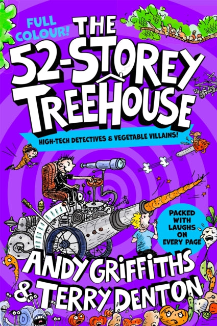 The 52-Storey Treehouse: Colour Edition! by Andy Griffiths