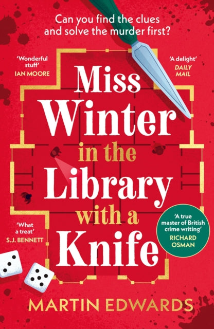 Miss Winter in the Library with a Knife by Martin Edwards