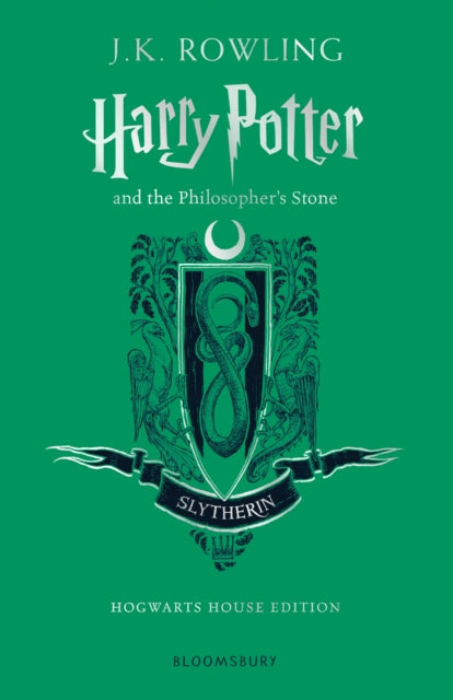 Harry Potter and the Philosopher's Stone – Slytherin Hogwarts House Edition by J.K. Rowling