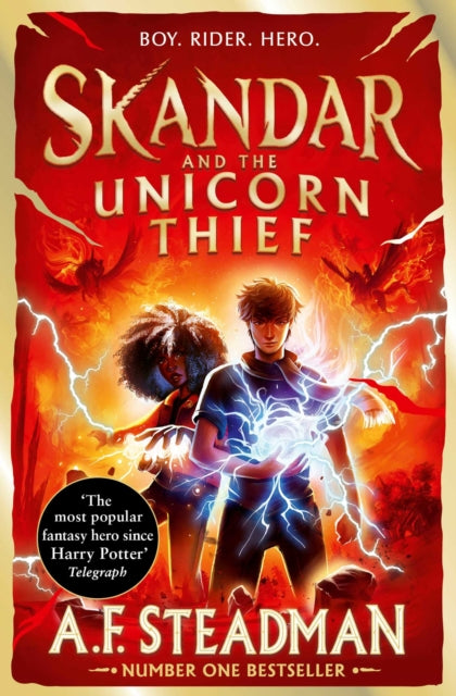 Skandar and the Unicorn Thief by A.F. Steadman