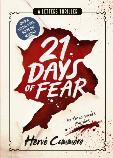 21 Days of Fear: A Letters Thriller by Herve Commere