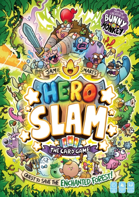 Jamie Smart’s Hero Slam: The brand new card game from the no 1 bestselling creator of Bunny vs Monkey
