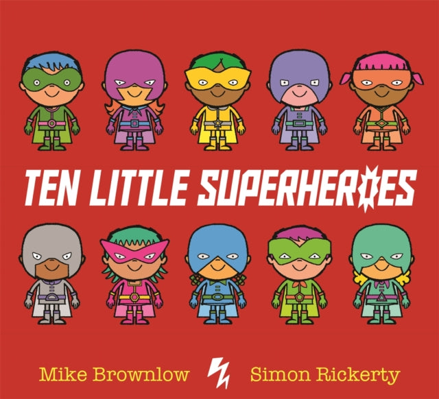 Ten Little Superheroes by Mike Brownlow
