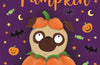 The Pug Who Wanted to be a Pumpkin by Bella Swift