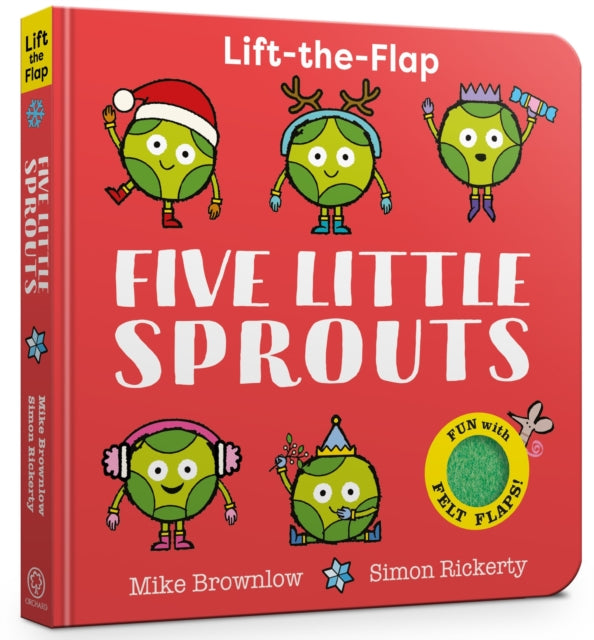 Five Little Sprouts: Lift-the-Flap by Mike Brownlow