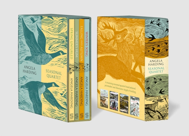 Angela Harding Seasonal Quartet Boxset: Includes Spring Unfurled, Summer’s Hum, Falling into Autumn and Winter’s Song by Angela Harding