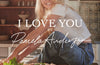 I Love You: Recipes from the heart: the first cookbook from the iconic actress, model and activist by Pamela Anderson