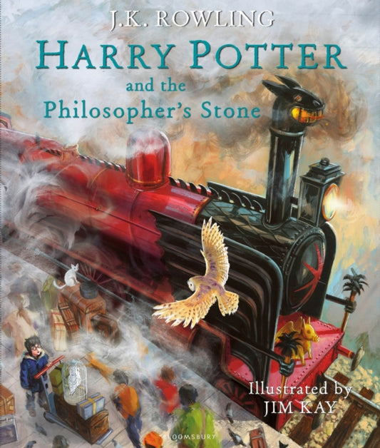 Harry Potter and the Philosopher’s Stone: Illustrated Edition by J.K. Rowling